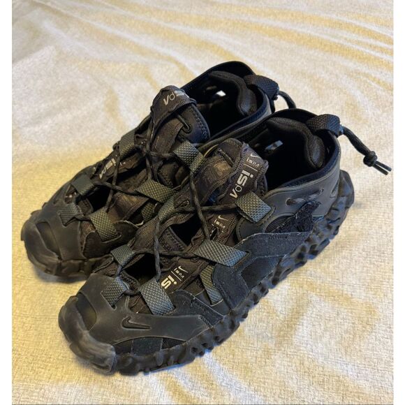 Nike Air Size 10 Overreact Sandal ISPA CQ2230-001 Men Used - Picture 3 of 8